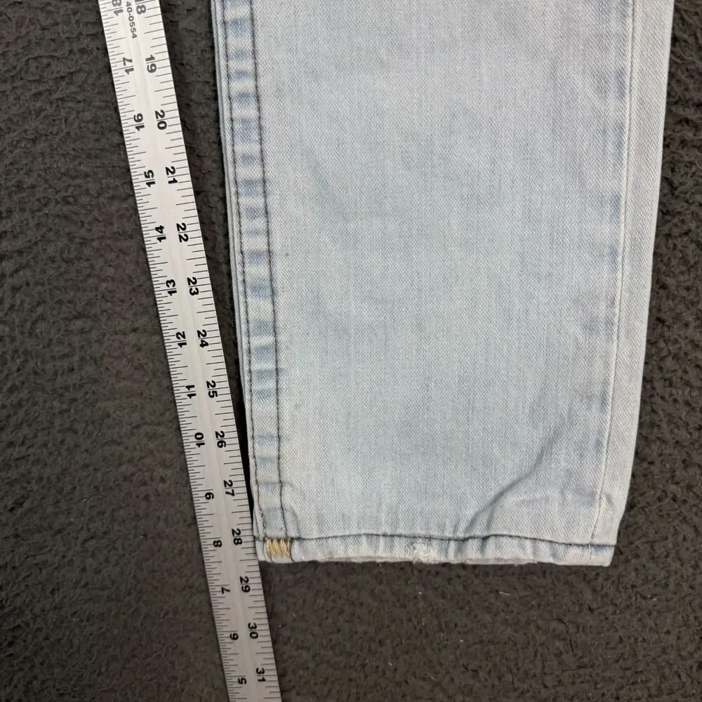 True Religion Jeans Mens 30 (Fits 31x29) Blue Geno Super T Light Wash Denim